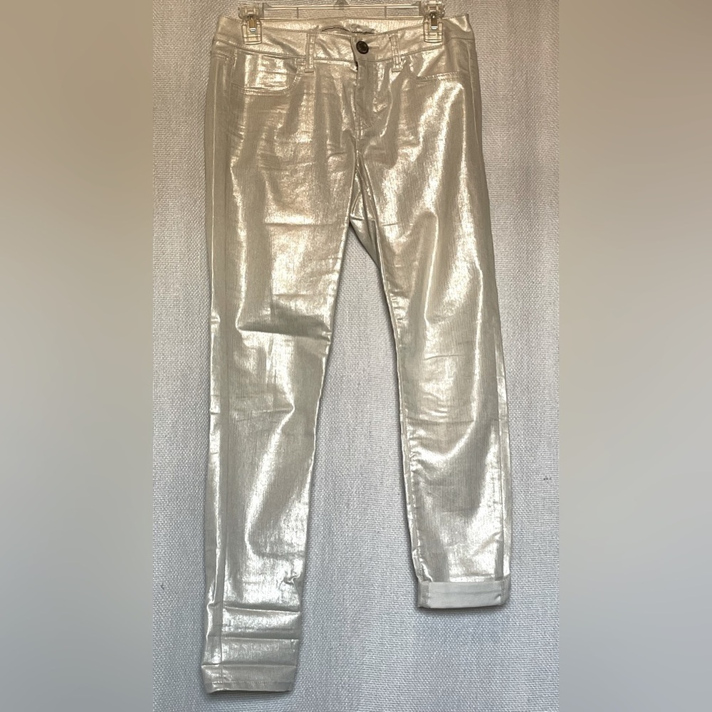 American Eagle metallic jeggings